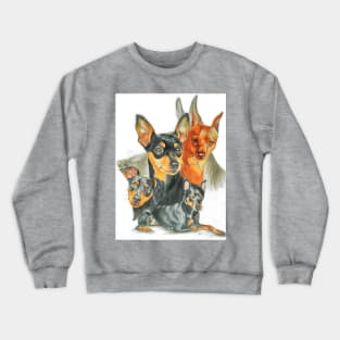 Miniature Pinscher Medley Crewneck Sweatshirt